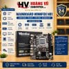 Mainboard Winnfox H81 chính hãng, socket LGA1150, 2 khe RAM DDR3 hỗ trợ tối đa 16GB, PCIe x16, USB 3.0, phù hợp CPU Intel Gen 4, PC văn phòng và sửa chữa. Bảo hành 24 tháng.