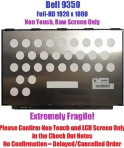 Màn hình laptop thay thế Dell XPS 13 9343, 9350, 9360 không cảm ứng, mã LQ133M1JW21, LTN133HL10-201. Thay màn hình Dell XPS bị vỡ, sọc, chảy mực hoặc hư panel.