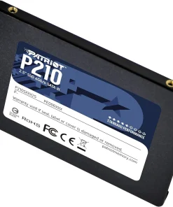 Ổ cứng SSD Patriot P210 128GB chuẩn 2.5 inch SATA III 6Gb/s, phù hợp nâng cấp laptop và PC từ HDD, cài Windows, Office, máy văn phòng, kế toán và bán hàng.