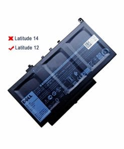 Thiết kế và ngoại hình thực tế của Pin 7CJRC 42Wh Dell Latitude E7270 E7470 KNM09 21X15 11.4V 3530mAh