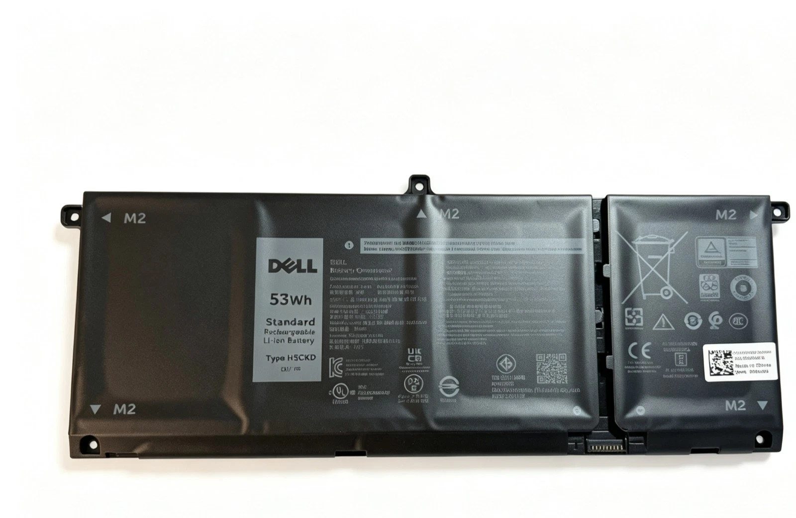 Pin Dell H5CKD 9077G TXD03 dùng cho Inspiron 5300, 5401, 5408, 5501, 5502, 3510, 7306, 7405 P97F. Pin thay thế khi chai, phồng, hỏng hoặc không giữ điện.