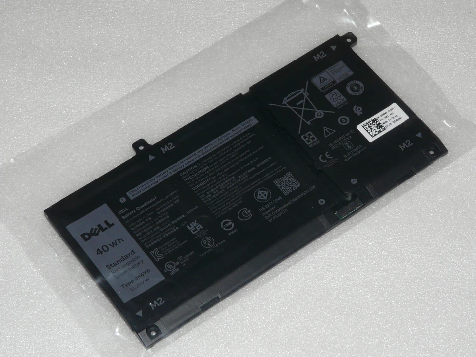 Khu vực bàn phím / cổng kết nối của Pin JK6Y6 0JK6Y6 cho Dell Inspiron 5401 5408 5501 5400 Vostro 5401 5402 5501 5502