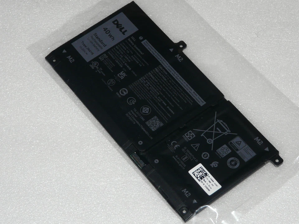 Thiết kế và ngoại hình thực tế của Pin JK6Y6 0JK6Y6 cho Dell Inspiron 5401 5408 5501 5400 Vostro 5401 5402 5501 5502