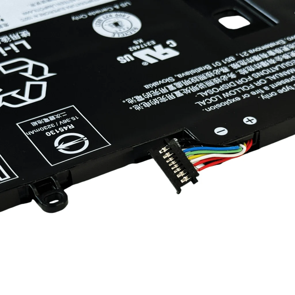 Mặt lưng và độ hoàn thiện của Pin X1 Carbon Gen 7 L18C4P71 L18M4P72 L18L4P71 02DL006