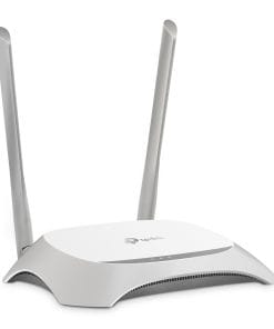 TP-Link TL-WR840N router WiFi chuẩn N tốc độ lên đến 300Mbps, băng tần 2.4GHz, 2 anten, 4 cổng LAN. Bộ phát WiFi phù hợp gia đình, phòng trọ, cửa hàng và văn phòng nhỏ.
