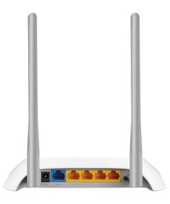 Cổng kết nối phía sau của TL-WR840N | Router Wi-Fi Chuẩn N Tốc Độ 300 Mbps - Bộ phát wifi TP-Link