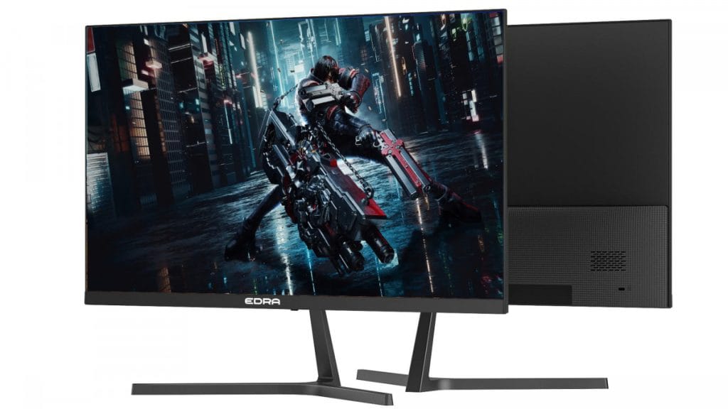 Mặt trước và viền màn hình của Màn Hình EDRA EGM24F144S 24 Inch FHD IPS 144Hz Gaming