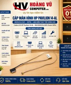 Cáp Màn Hình HP Pavilion 14-AL DD0G31LC001 30Pin - Hoàng Vũ Computer