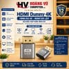 HDMI Dummy 4K, HDMI ảo giả lập màn hình EDID cho PC, Mini PC, server và Remote Desktop. Cắm HDMI Plug & Play, tạo màn hình ảo khi không sử dụng màn hình thật.