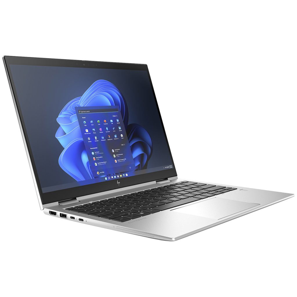 Mặt lưng và độ hoàn thiện của HP EliteBook x360 830 G10 Core i7-1355U RAM 16GB SSD 512GB NVMe 13.3 WUXGA Touch Xoay Gập 360° Windows 11 Bạc