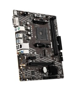 Mainboard MSI A520M-A PRO chipset AMD A520, socket AM4, hỗ trợ Ryzen 3000/4000G/5000, 2 khe DDR4 tối đa 64GB, M.2 PCIe Gen3 x4, HDMI, DVI-D, Gigabit LAN, form Micro-ATX.