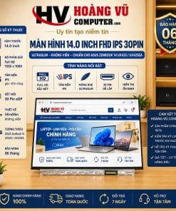 Màn Hình 14 Inch FHD IPS 30Pin UltraSlim ASUS ZenBook UX425 UX425EA - Hoàng Vũ Computer