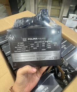 Nguồn máy tính Xigmatek Polima M26-600 EN91035 chính hãng, công suất tối đa 450W, quạt 120mm, chuẩn ATX, dây liền, phù hợp PC văn phòng, học tập và cấu hình phổ thông.