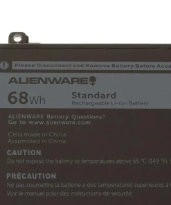Khu vực bàn phím / cổng kết nối của Pin 44T2R 68Wh HF250 MG2YH 546FF Alienware 15 R3 R4 17 R4 R5