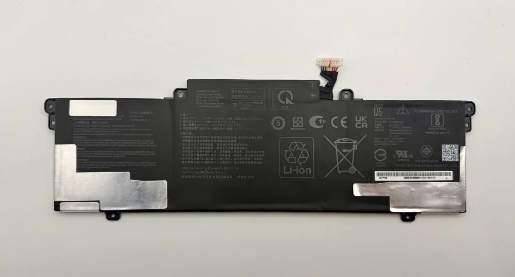 Thiết kế và ngoại hình thực tế của Pin C31N1914 ASUS ZenBook UX435EA UX435EAL UX435EG UX425UG 63Wh