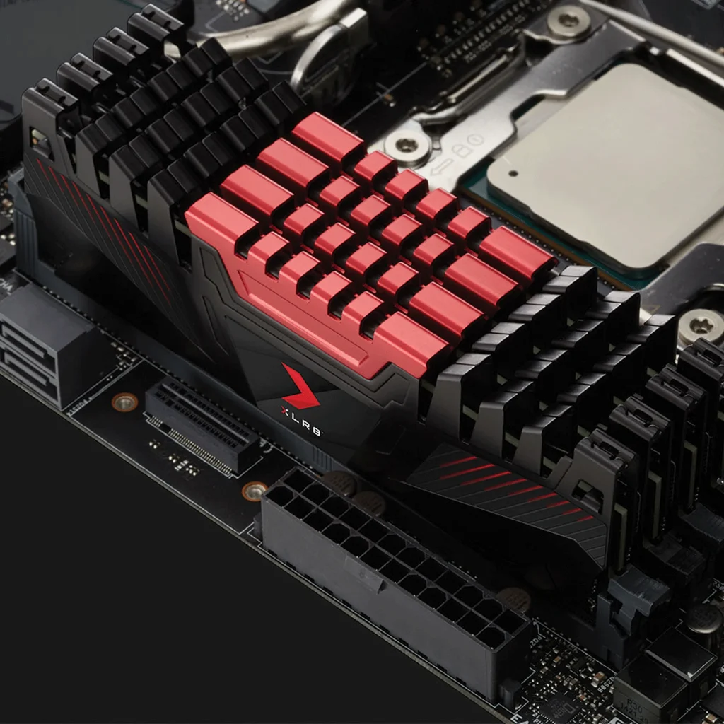 Thiết kế thùng máy RAM PNY XLR8 8GB DDR4 3200MHz CL16 MD8GD4320016XR